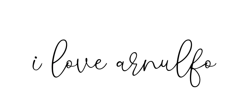 Handwritten Signature for I-love-arnulfo - Style 147 Online