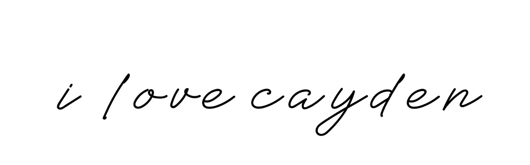 Handwritten Signature for I-love-cayden - Style 152 Online