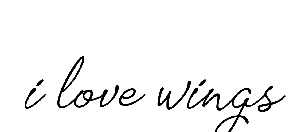 Handwritten Signature for I-love-wings - Style 151 Online