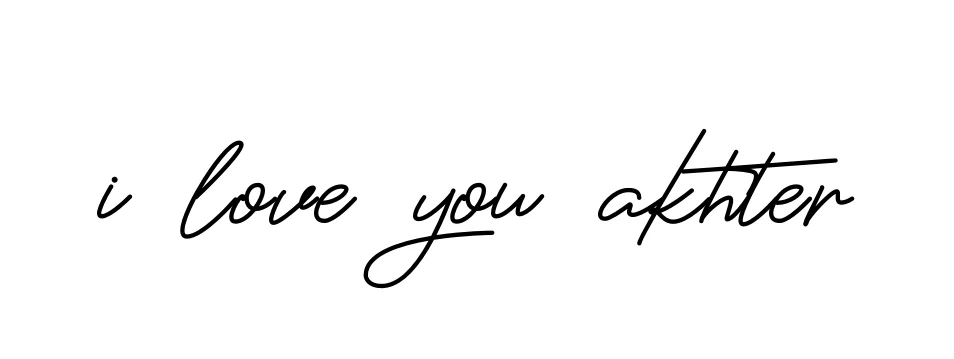 Handwritten Signature for I-love-you-akhter - Style 150 Online