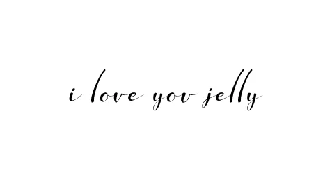 Handwritten Signature for I-love-you-jelly - Style 132 Online