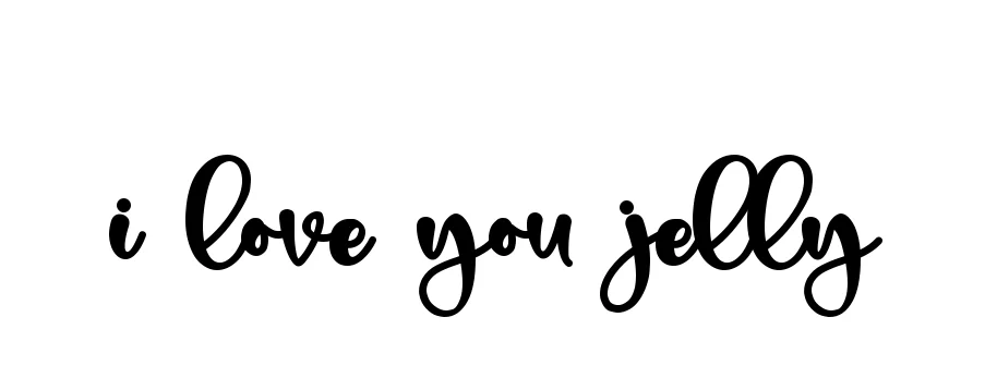 Handwritten Signature for I-love-you-jelly - Style 136 Online