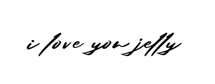 Handwritten Signature for I-love-you-jelly - Style 140 Online