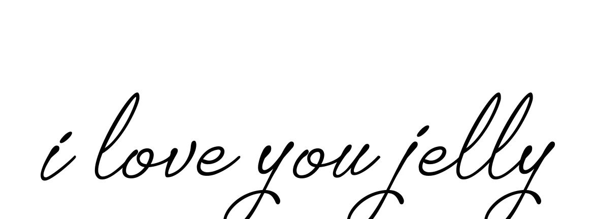 Handwritten Signature for I-love-you-jelly - Style 151 Online