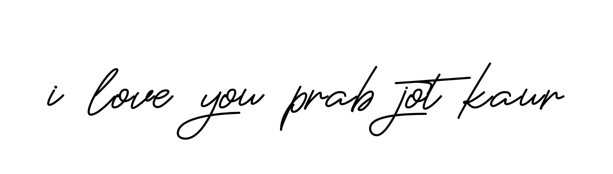 Handwritten Signature for I-love-you-prab-jot-kaur - Style 150 Online