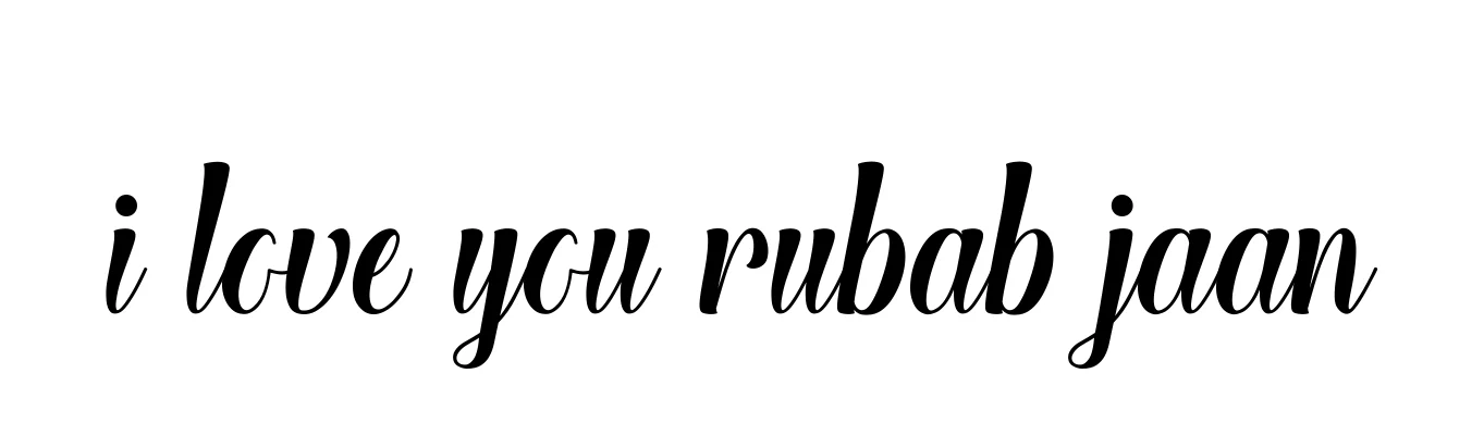 Handwritten Signature for I-love-you-rubab-jaan - Style 148 Online