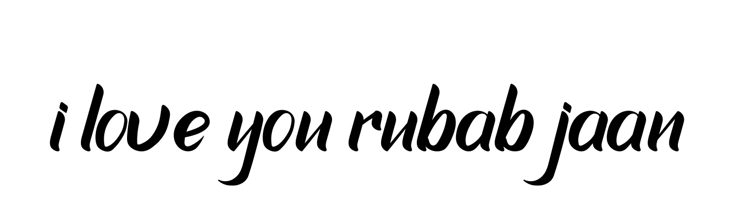 Handwritten Signature for I-love-you-rubab-jaan - Style 153 Online