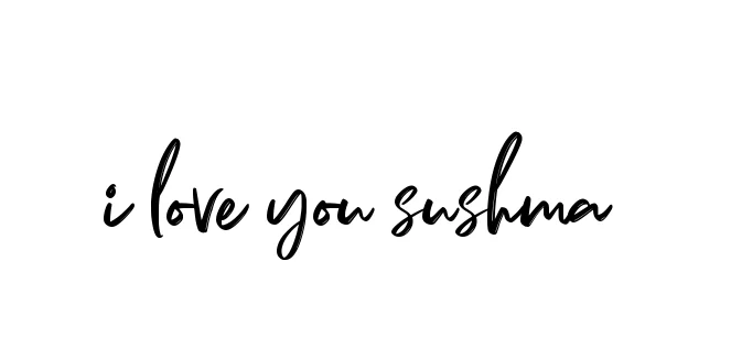 Handwritten Signature for I-love-you-sushma - Style 141 Online