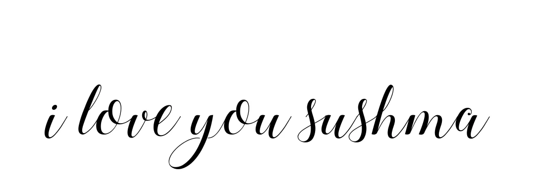 Handwritten Signature for I-love-you-sushma - Style 144 Online