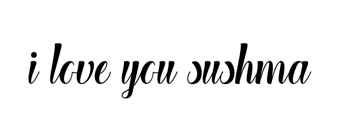 Handwritten Signature for I-love-you-sushma - Style 148 Online