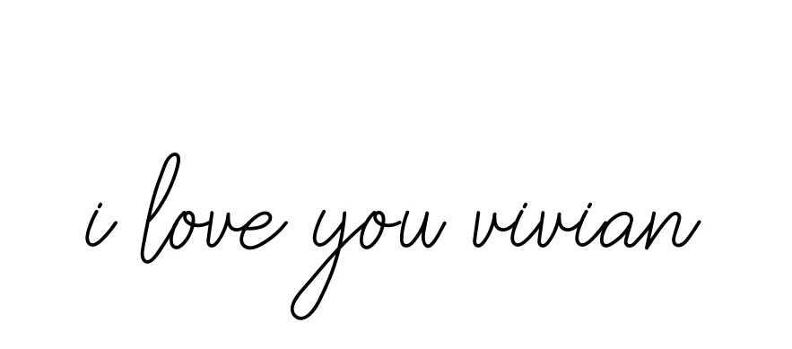 Handwritten Signature for I-love-you-vivian - Style 145 Online