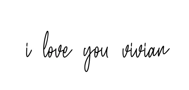 Handwritten Signature for I-love-you-vivian - Style 154 Online