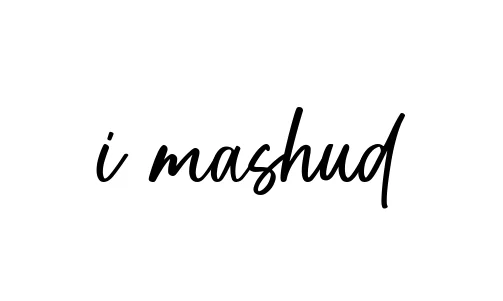 Handwritten Signature for I-mashud - Style 142 Online