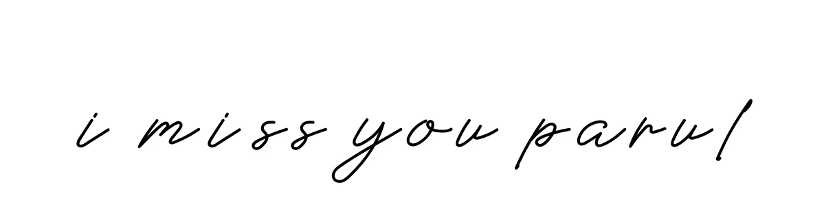 Handwritten Signature for I-miss-you-parul- - Style 152 Online