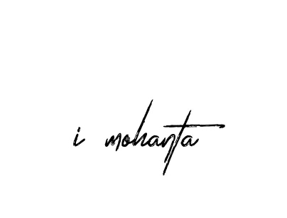 Handwritten Signature for I-mohanta - Style 133 Online