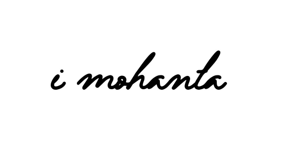 Handwritten Signature for I-mohanta - Style 137 Online