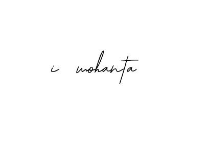 Handwritten Signature for I-mohanta - Style 139 Online