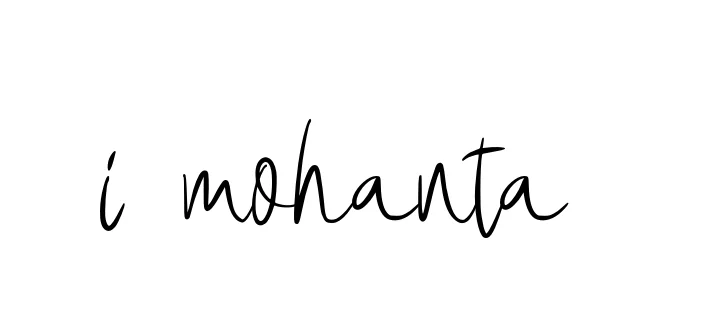 Handwritten Signature for I-mohanta - Style 146 Online
