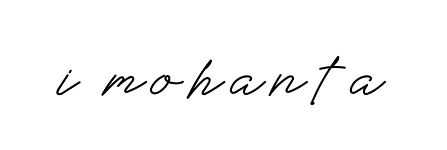 Handwritten Signature for I-mohanta - Style 152 Online