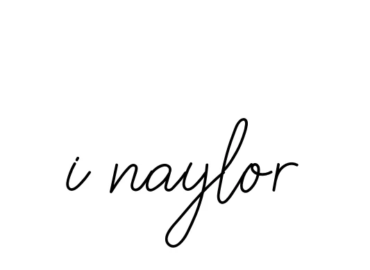 Handwritten Signature for I-naylor - Style 145 Online