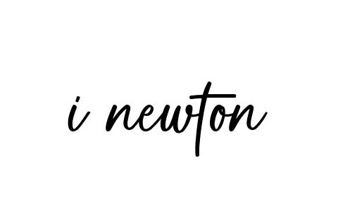 Handwritten Signature for I-newton - Style 142 Online