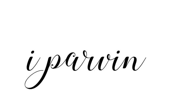 Handwritten Signature for I-parvin- - Style 144 Online