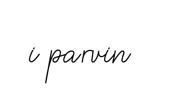Handwritten Signature for I-parvin- - Style 145 Online
