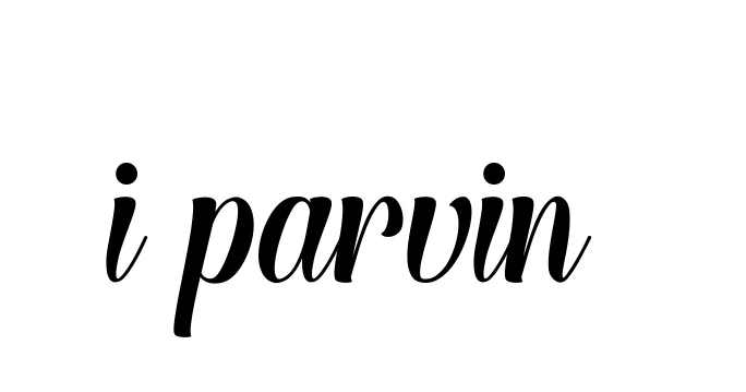 Handwritten Signature for I-parvin- - Style 148 Online