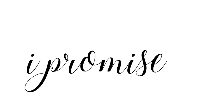 Handwritten Signature for I-promise - Style 144 Online