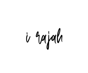 Handwritten Signature for I-rajah - Style 143 Online