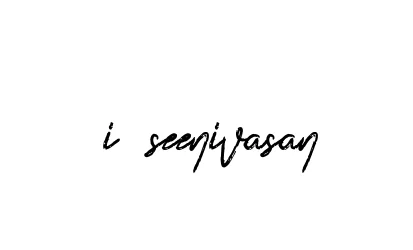 Handwritten Signature for I-seenivasan - Style 133 Online