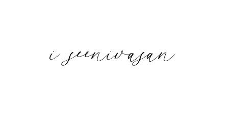 Handwritten Signature for I-seenivasan - Style 134 Online