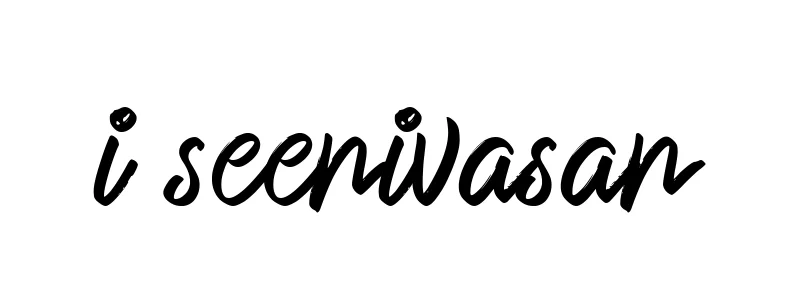 Handwritten Signature for I-seenivasan - Style 149 Online