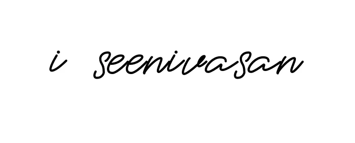 Handwritten Signature for I-seenivasan - Style 150 Online