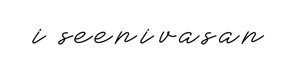 Handwritten Signature for I-seenivasan - Style 152 Online