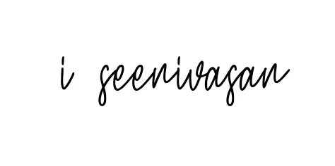 Handwritten Signature for I-seenivasan - Style 154 Online