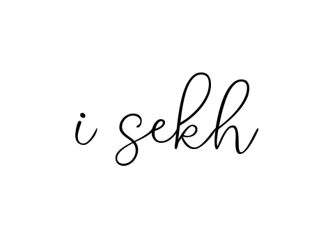 Handwritten Signature for I-sekh - Style 147 Online