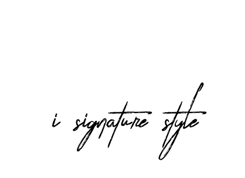 Handwritten Signature for I-signature-style - Style 133 Online