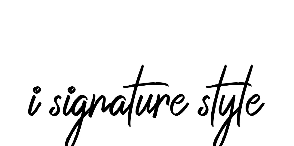 Handwritten Signature for I-signature-style - Style 149 Online