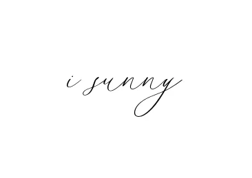 Handwritten Signature for I-sunny - Style 134 Online