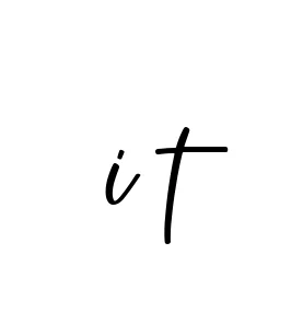 Handwritten Signature for I-t - Style 142 Online
