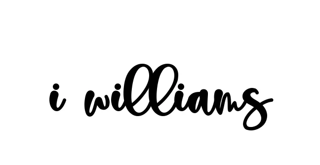 Handwritten Signature for I-williams - Style 136 Online