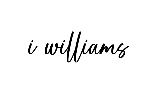 Handwritten Signature for I-williams - Style 142 Online