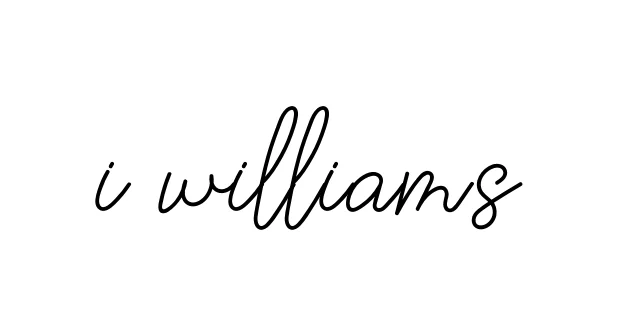 Handwritten Signature for I-williams - Style 145 Online