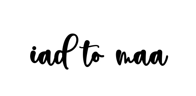 Handwritten Signature for Iad-to-maa - Style 136 Online