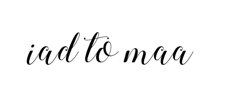 Handwritten Signature for Iad-to-maa - Style 144 Online
