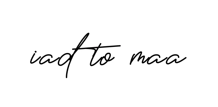Handwritten Signature for Iad-to-maa - Style 150 Online