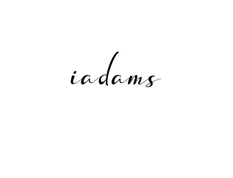 Handwritten Signature for Iadams - Style 132 Online