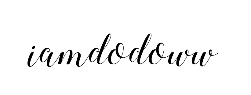 Handwritten Signature for Iamdodoww - Style 144 Online