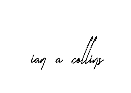 Handwritten Signature for Ian-a-collins - Style 133 Online